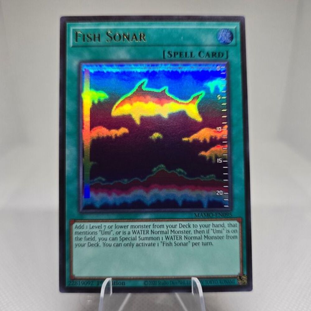 Fish Sonar mamo-en095 YuGiOh Magnificent Monsters